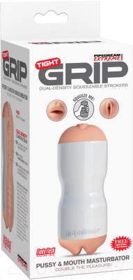 Мастурбатор для пениса Pipedream Extreme Toyz Tight Grip Pussy & Mouth 51825 / RD281-19