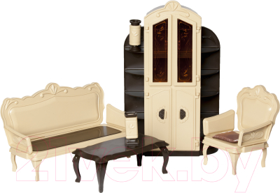 Комплект аксессуаров для кукольного домика Огонек Мебель для гостиной. Коллекция / С-1299