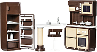 Комплект аксессуаров для кукольного домика Огонек Мебель для кухни. Коллекция / С-1298 - 