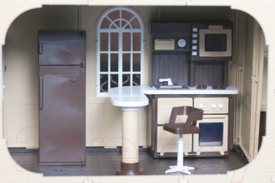Комплект аксессуаров для кукольного домика Огонек Мебель для кухни. Коллекция / С-1298