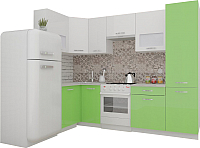 

Готовая кухня, ЭкоЛайт-5 1.2x2.6 левая
