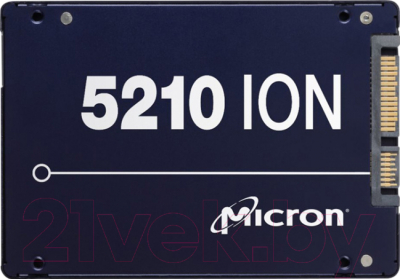 

SSD диск Micron, 5210 ION 1.92TB (MTFDDAK1T9QDE-2AV1ZABYY)