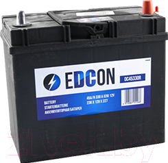 Автомобильный аккумулятор Edcon DC45330R1 (45 А/ч)