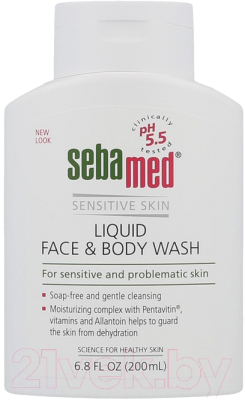 

Гель для душа Sebamed, Sensitive Skin Liquid Face & Body Wash