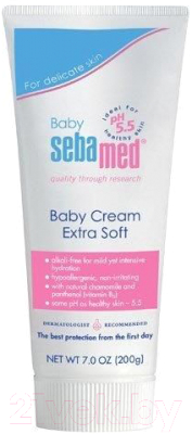 Крем детский Sebamed Baby Cream Extra Soft смягчающий (200мл)