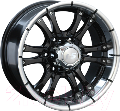 

Литой диск LS wheels, LS 161 16x8" 6x139.7мм DIA 93.1мм ET 10мм BKL