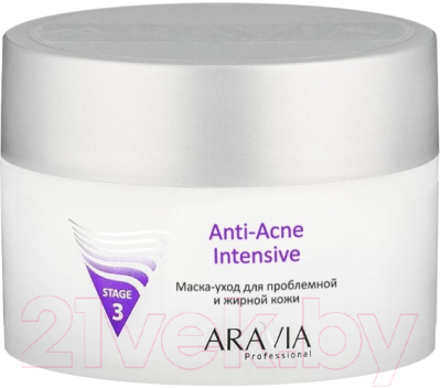 Маска для лица кремовая Aravia Professional Anti-Acne Intensive (150мл)
