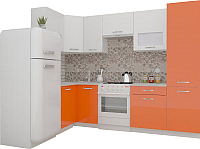 

Готовая кухня, ЭкоЛайт-5 1.4x2.6 левая