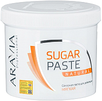 Паста для шугаринга Aravia Professional натуральная сахарная (750г) - 