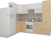 

Готовая кухня, ЭкоЛайт-6 1.2x2.7 правая