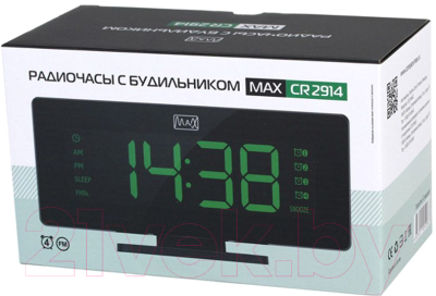 Радиочасы MaX CR-2914