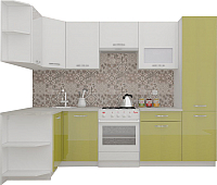 

Готовая кухня, ЭкоЛайт-6 1.3x2.8 правая