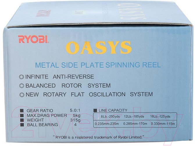 Катушка безынерционная Ryobi Oasys 3000 / A00018911