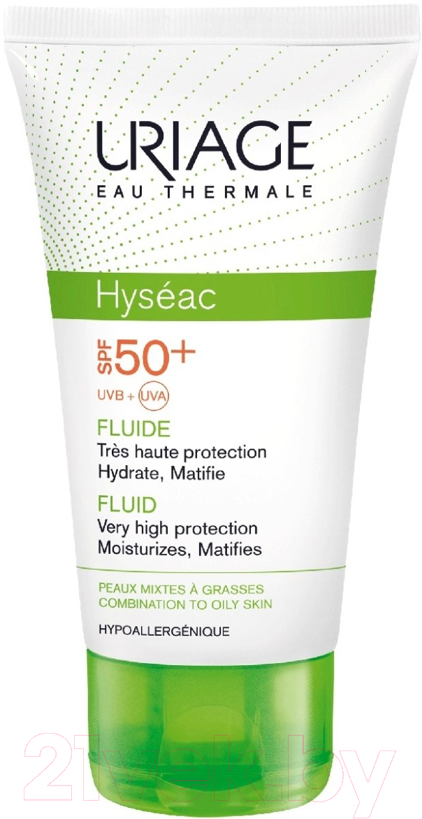 Эмульсия солнцезащитная Uriage SPF50+ Hyseac Fluide