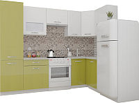 

Готовая кухня, ЭкоЛайт-6 1.4x2.7 правая