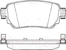 

Тормозные колодки Remsa, 158202