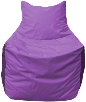 Бескаркасное кресло Flagman Фокс Ф21-102 (сиреневый/фиолетовый)