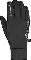 Перчатки лыжные Reusch Saskia Touch-Tec / 4835101 7702 (р-р 6, Black/Silver) - 