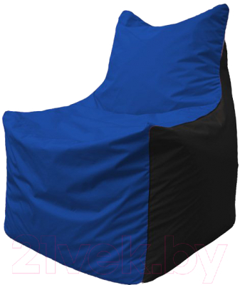 Бескаркасное кресло Flagman Фокс Ф21-115 (синий/черный)