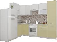 

Готовая кухня, ЭкоЛайт-6 1.2x2.7 левая