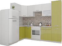 

Готовая кухня, ЭкоЛайт-6 1.2x2.7 левая