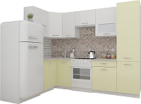 

Готовая кухня, ЭкоЛайт-6 1.2x2.7 левая