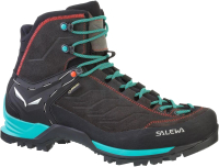 Трекинговые ботинки Salewa Mountain Trainer Mid GoreTex Women's / 63459-674 (р-р 5.5, Magnet/Viridian Green) - 