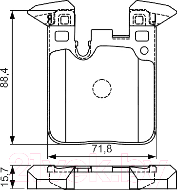 Изображение товара Тормозные колодки Bosch 0986495335