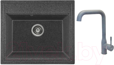 

Мойка кухонная Gerhans, A12 + смеситель KK4698-24