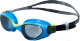 Очки для плавания Atemi M702 (черный/голубой) - 