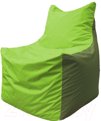 Бескаркасное кресло Flagman Фокс Ф21-164 (салатовый/оливковый)