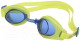 Очки для плавания Atemi S102 (желтый/синий) - 