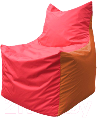 Бескаркасное кресло Flagman Фокс Ф21-176 (красный/оранжевый)
