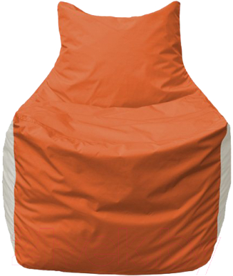 Бескаркасное кресло Flagman Фокс Ф21-189 (оранжевый/белый)