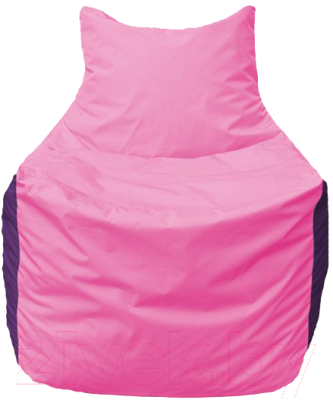 Бескаркасное кресло Flagman Фокс Ф21-191 (розовый/фиолетовый)