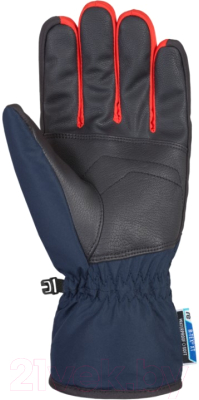 Перчатки лыжные Reusch Balin R-Tex XT / 4801265 482 (р-р 9, Dress Blue/Fire Red)