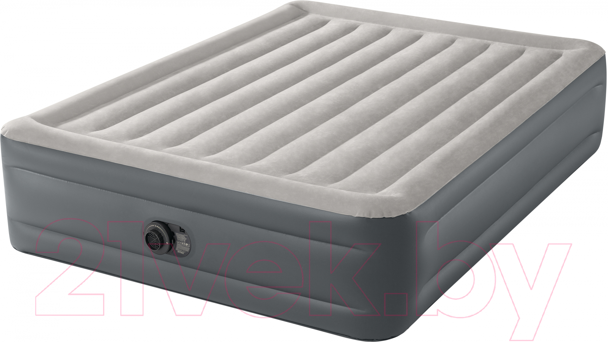 Надувная кровать Intex Essential Rest 64126NP (встроенный электронный насос/сумка/ремкомплект)