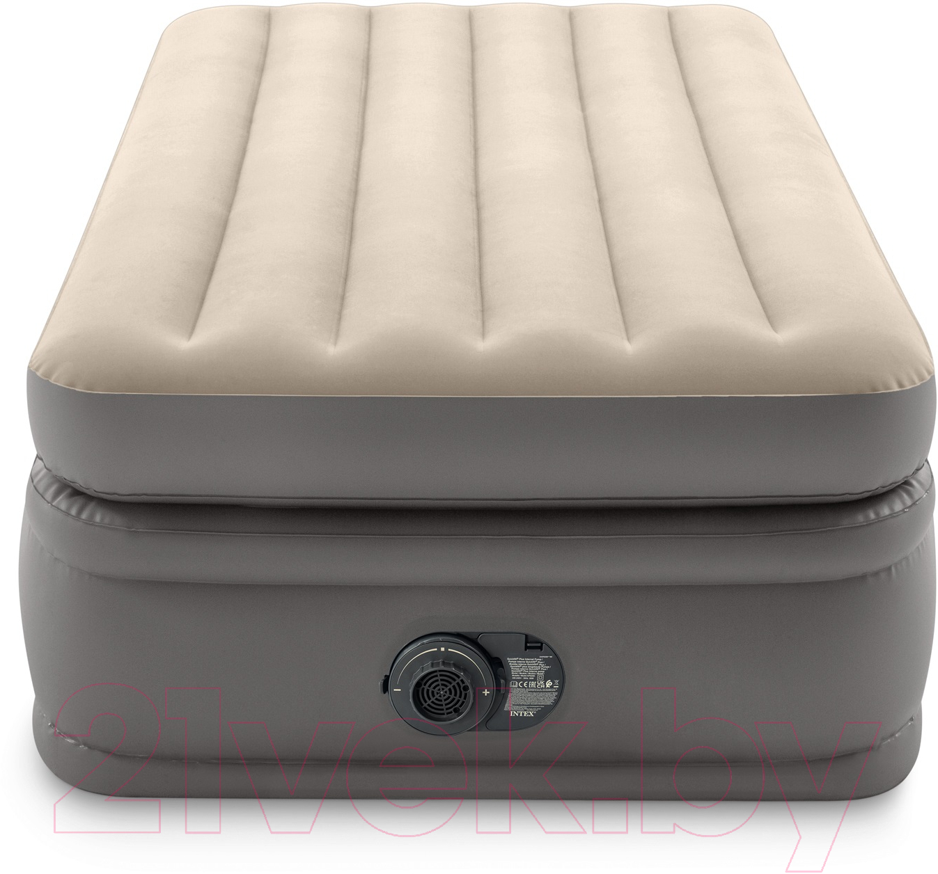 Надувная кровать Intex Prime Comfort Elevated 64162 (встроенный электронный насос/сумка/ремкомплект)