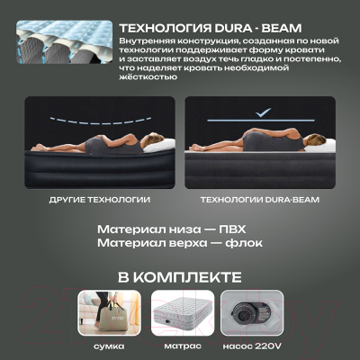 Купить Надувной матрас Intex Supreme Air-Flow 64490  