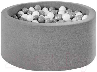 Сухой бассейн Misioo 90x40 200 шаров (серый)