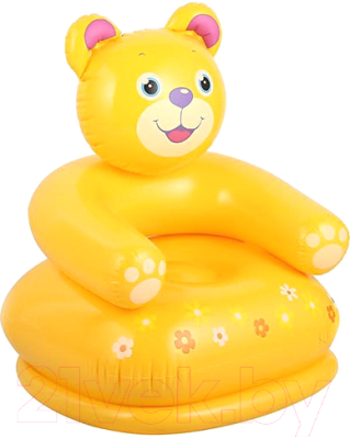 Надувное кресло Intex Happy Animal с ремкомплектом 68556 (медведь)