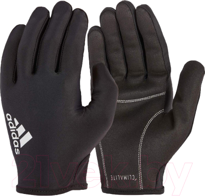 Перчатки для пауэрлифтинга Adidas Essential ADGB-12725 (L, серый)