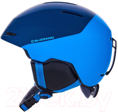 Шлем горнолыжный Blizzard Viper Junior / 170066 (48-54см, Dark Blue Matt/Bright Blue Matt)