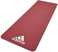 Коврик для йоги и фитнеса Adidas ADMT-11014RD (красный) - 