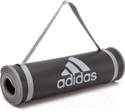 Коврик для йоги и фитнеса Adidas ADMT-12235GR (серый)