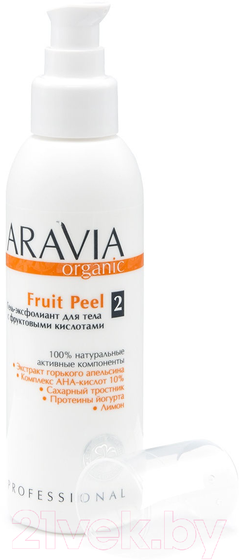 Гель для тела Aravia Organic Fruit Peel с фруктовыми кислотами (150мл)