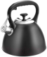 Чайник со свистком Lara LR00-74 (черный матовый) - 