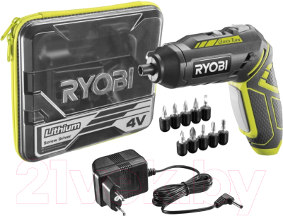 Электроотвертка Ryobi R4SDP-L13T (5133003689)