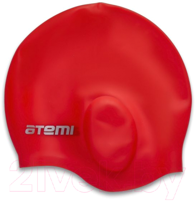 Шапочка для плавания Atemi EC102 (красный)