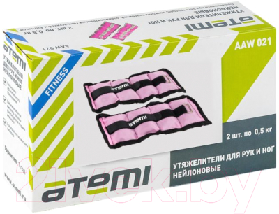 Комплект утяжелителей Atemi AAW021 (2x0.5кг)